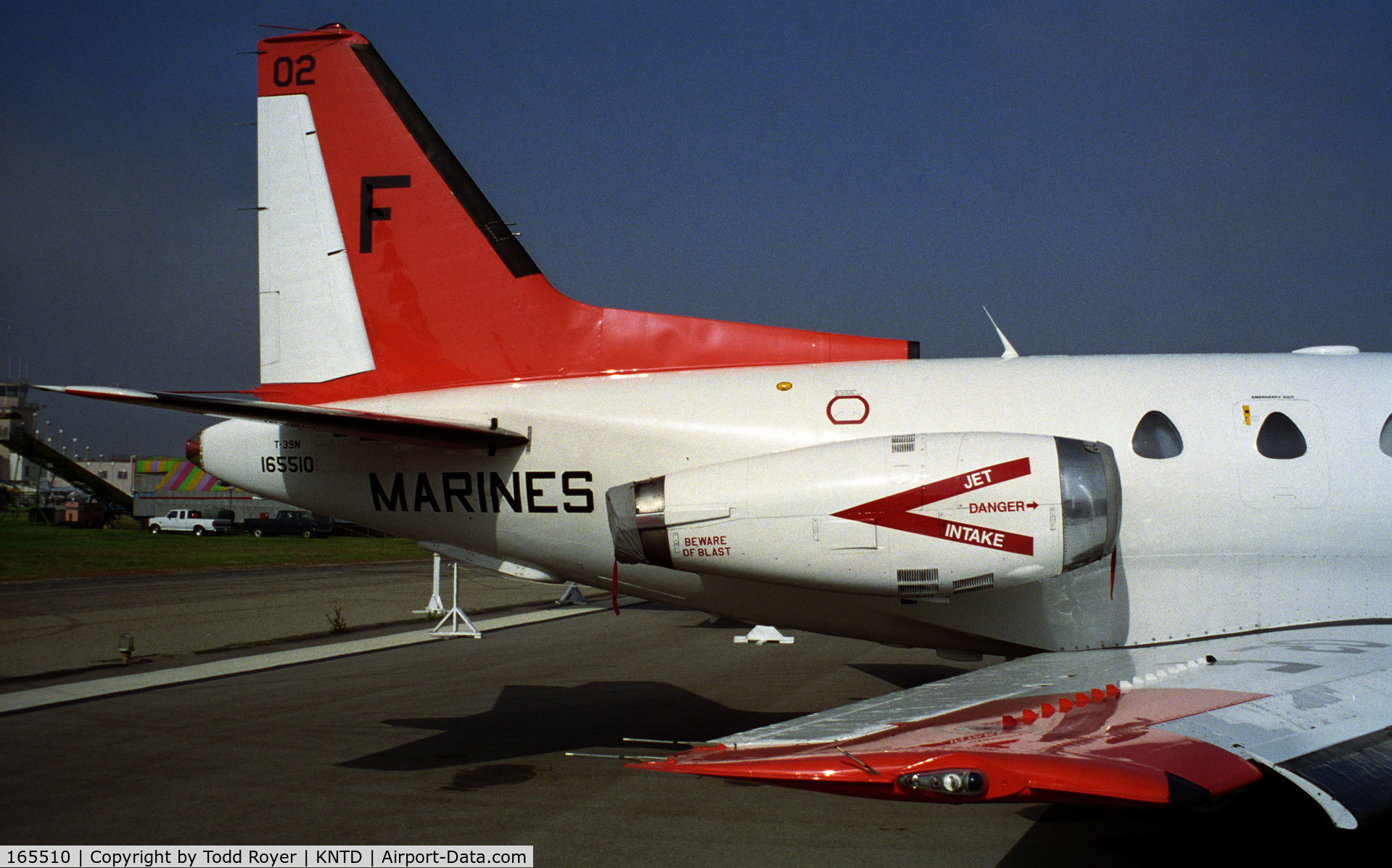 165510, Rockwell T-39N Sabreliner C/N 282-081, Point Mugu Airshow