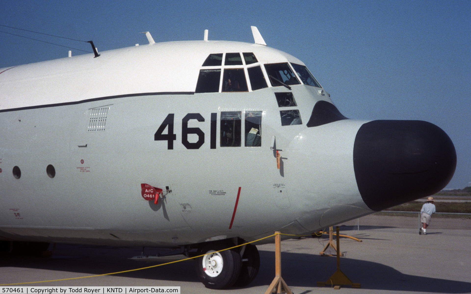 570461, 1957 Lockheed DC-130A Hercules C/N 182-3168, Point Mugu Airshow
