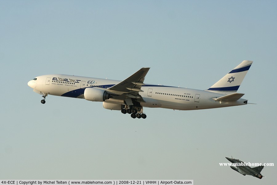 4X-ECE, 2007 Boeing 777-258/ER C/N 36083, El Al