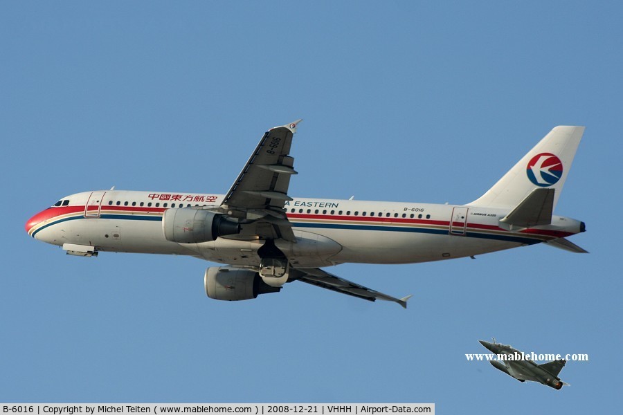 B-6016, 2004 Airbus A320-214 C/N 2155, China Eastern Airlines
