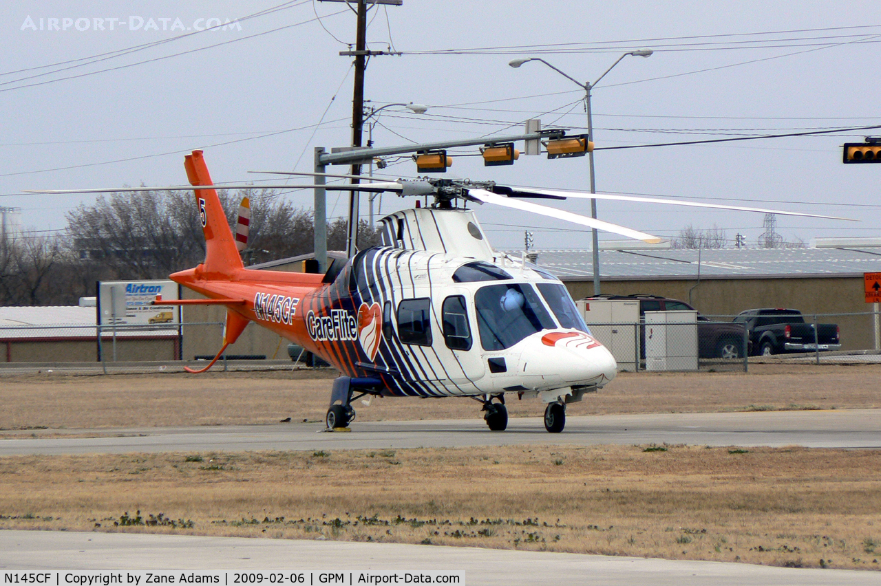 N145CF, Agusta A-109E C/N 11149, Careflite At Grand Prairie Municipal