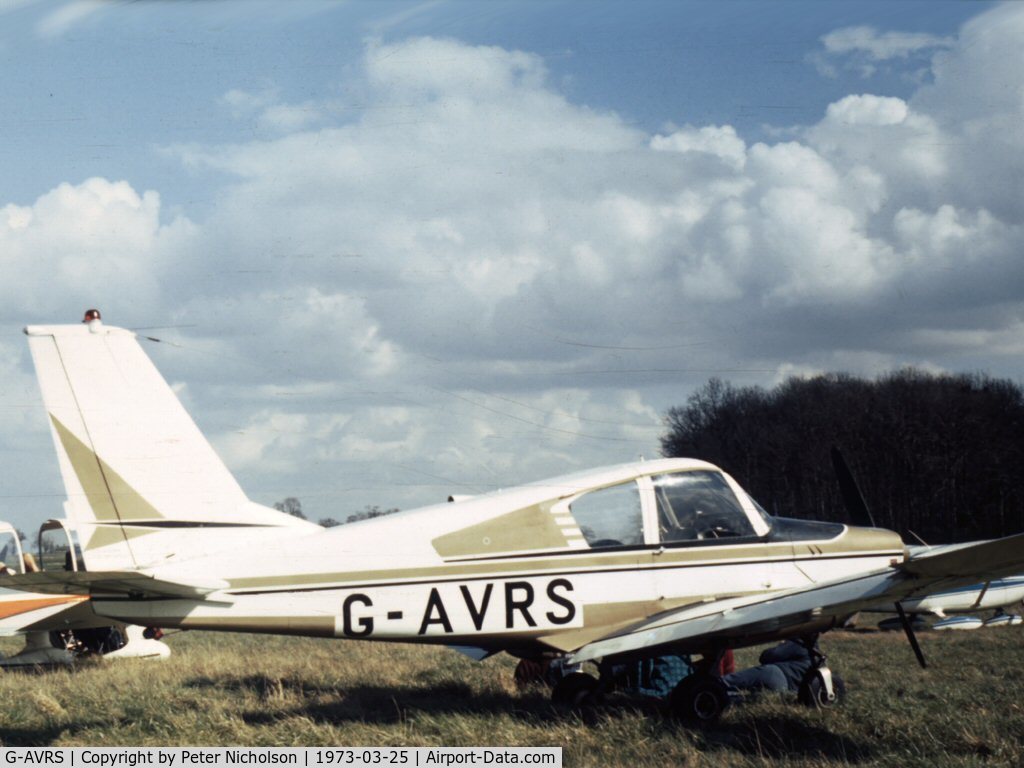 G-AVRS, 1967 Gardan GY-80-180 Horizon C/N 224, This Horizon 180 attended the Shuttleworth Collection display at Old Warden in the Spring of 1973.