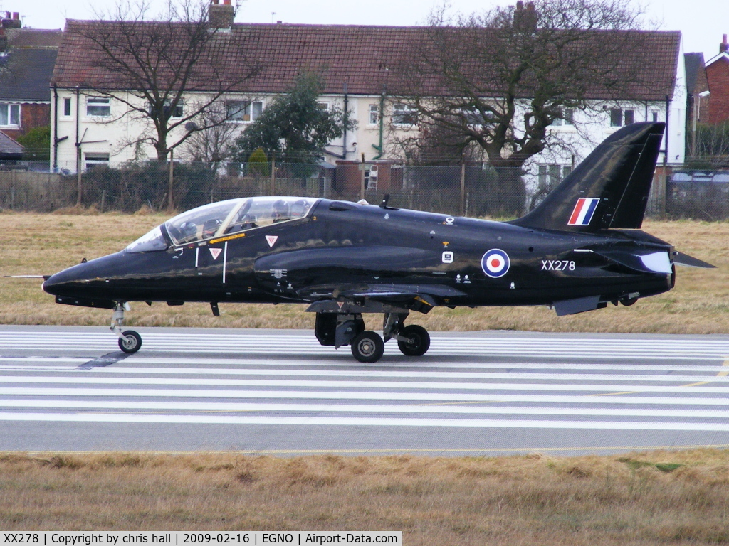 XX278, 1978 Hawker Siddeley Hawk T.1A C/N 103/312103, British Aerospace Hawk T.1A