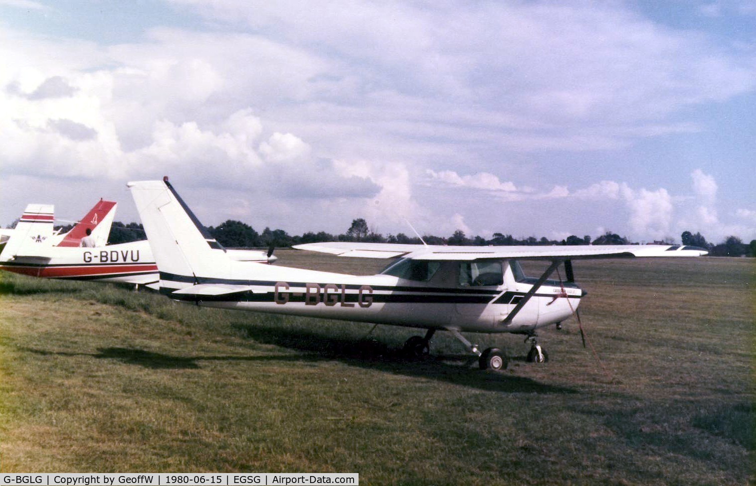 G-BGLG, 1978 Cessna 152 C/N 152-82092, Cessna 152 G-BGLG at Stapleford