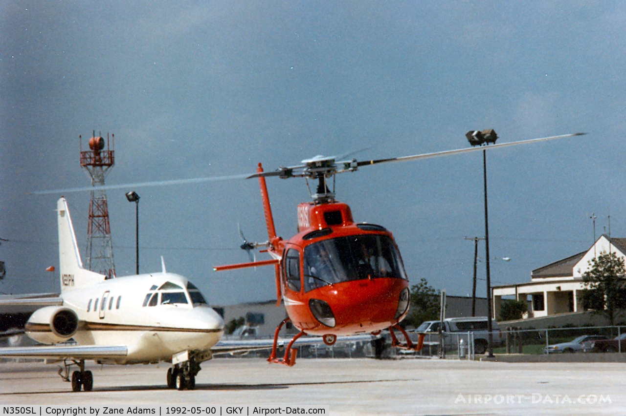N350SL, Eurocopter AS-350BA Ecureuil C/N 2782, At Arlington Municipal