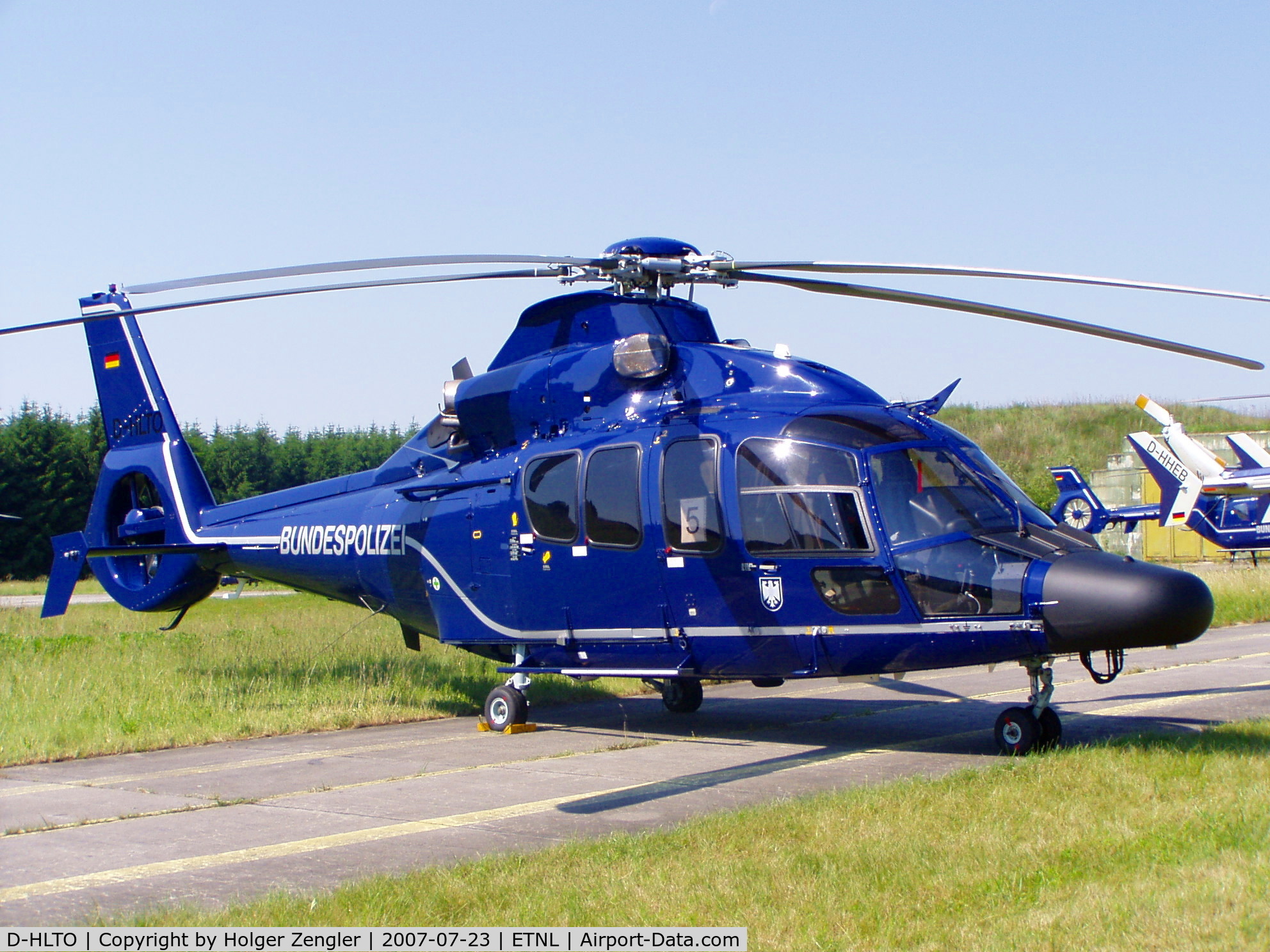D-HLTO, Eurocopter EC-155B-1 C/N 6663, Heli of german border police