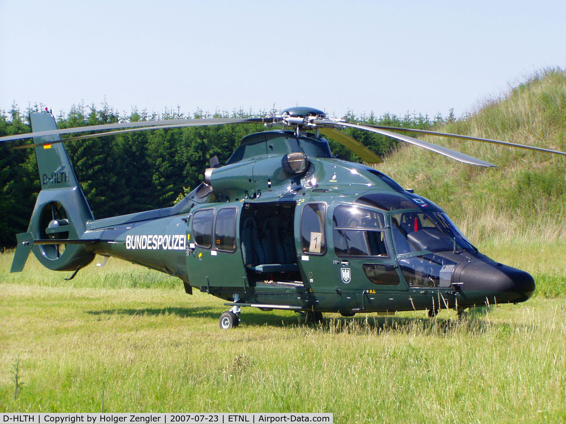 D-HLTH, Eurocopter EC-155B C/N 6544, Heli of german border police