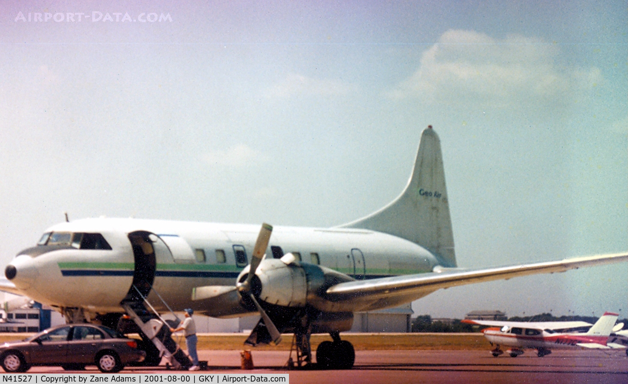 N41527, 1956 Convair 440 Metropolitan C/N 346, Geo Air Convair 440 at Arlington Municipal