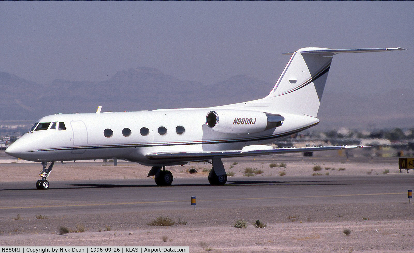 N880RJ, 1974 Grumman G-1159 Gulfstream II C/N 159, KLAS