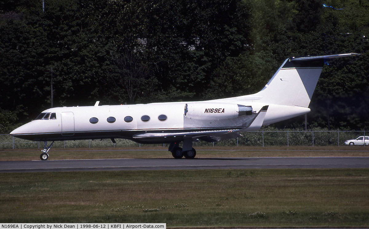 N169EA, 1975 Grumman G1159 Gulfstream IISP C/N 169, KBFI