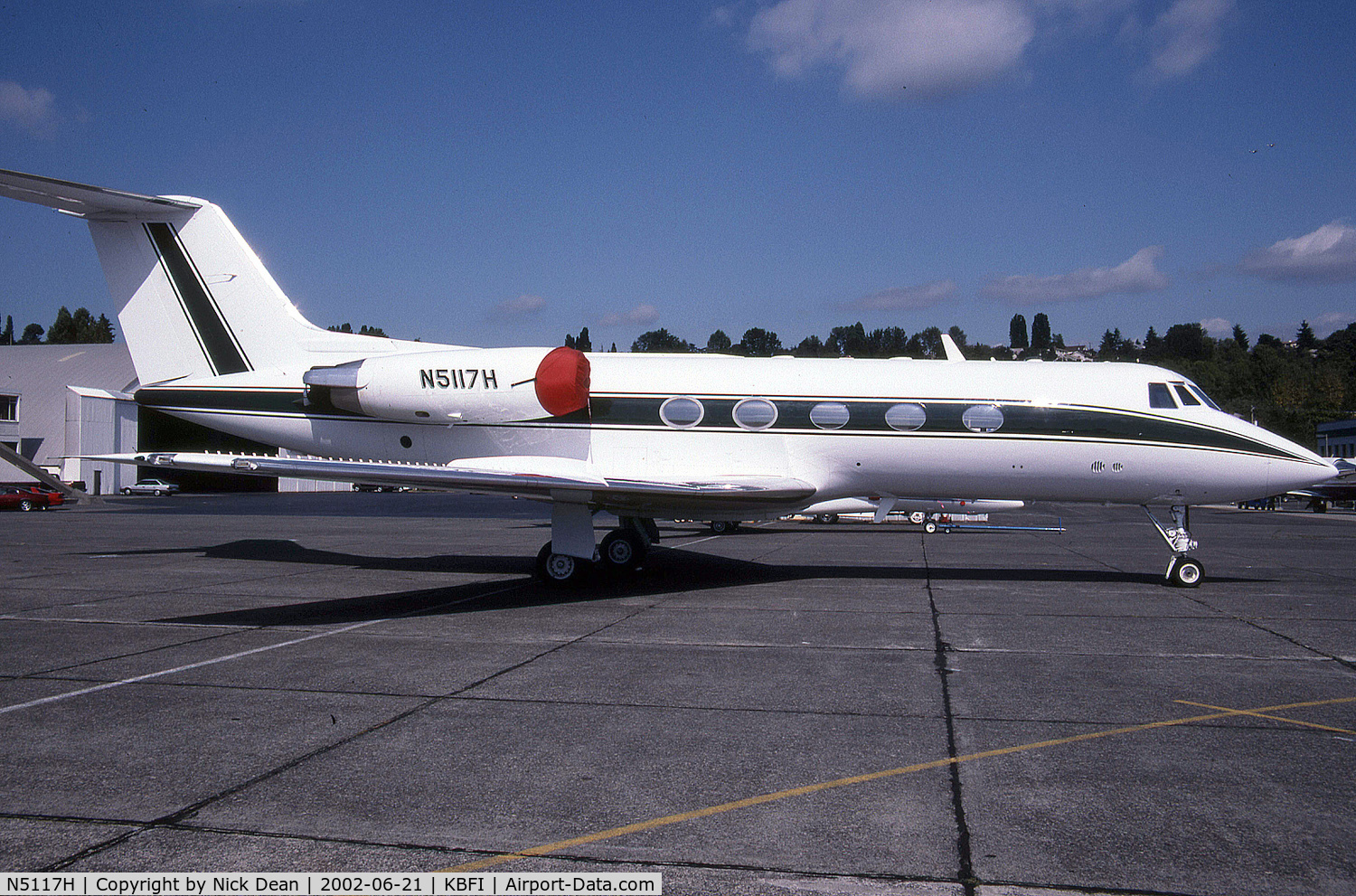 N5117H, 1977 Grumman G-1159 Gulfstream II C/N 197, KBFI