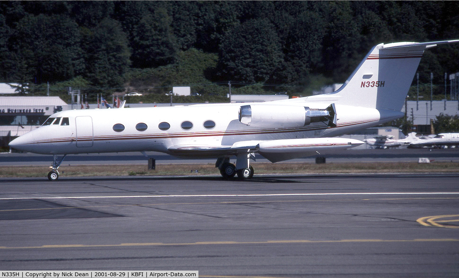 N335H, 1979 Grumman G-1159 Gulfstream II-TT C/N 238, KBFI