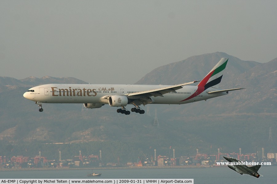 A6-EMP, 2001 Boeing 777-31H C/N 29395, Emirates