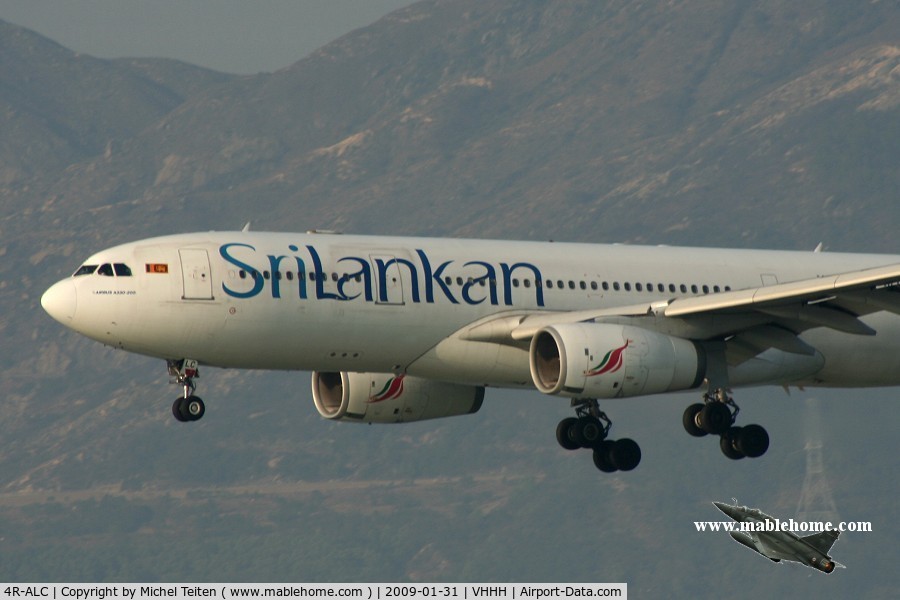 4R-ALC, 1999 Airbus A330-243 C/N 311, Srilankan Airlines