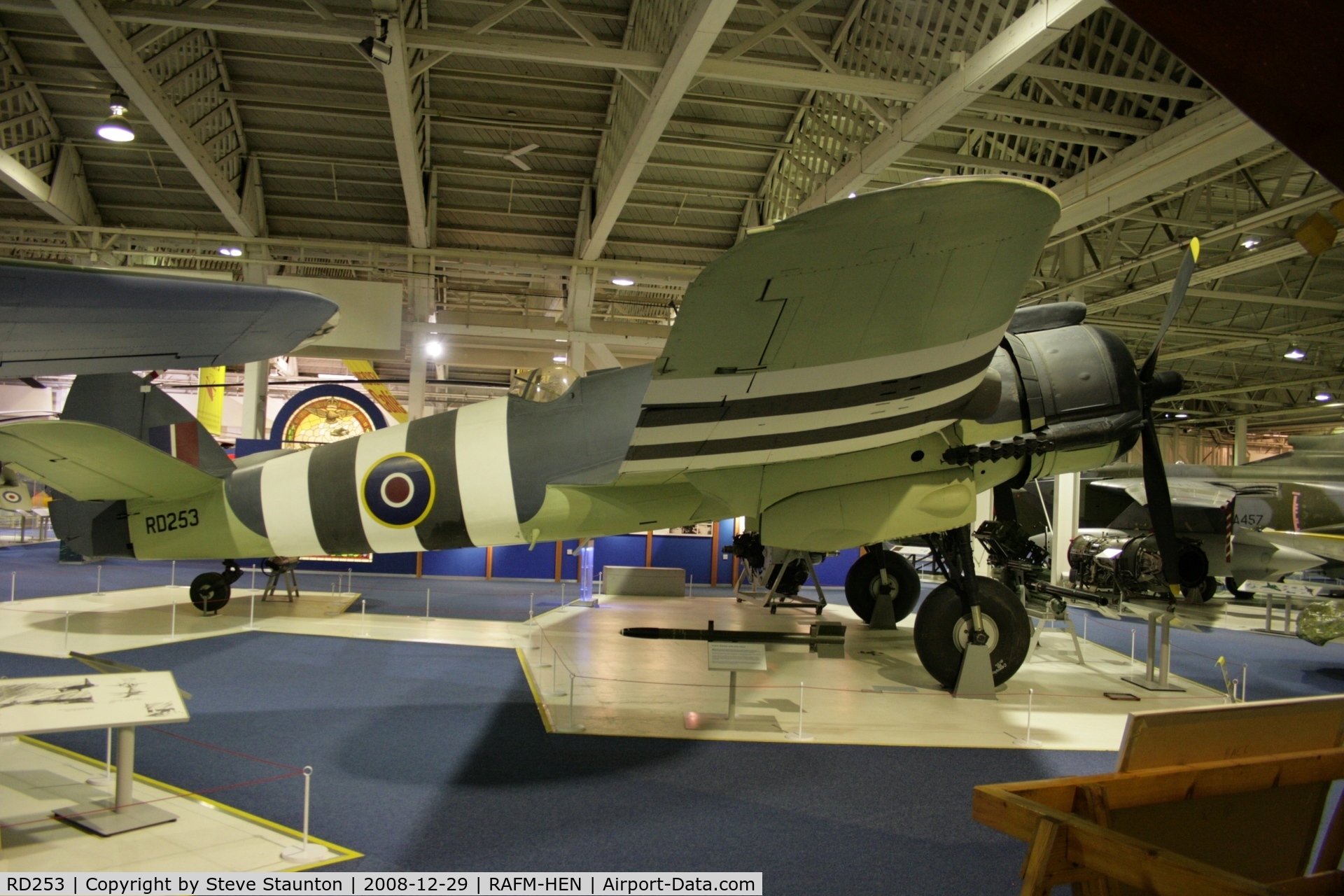 RD253, Bristol Beaufighter TF.X C/N Not found RD253, Taken at the RAF Museum, Hendon. December 2008