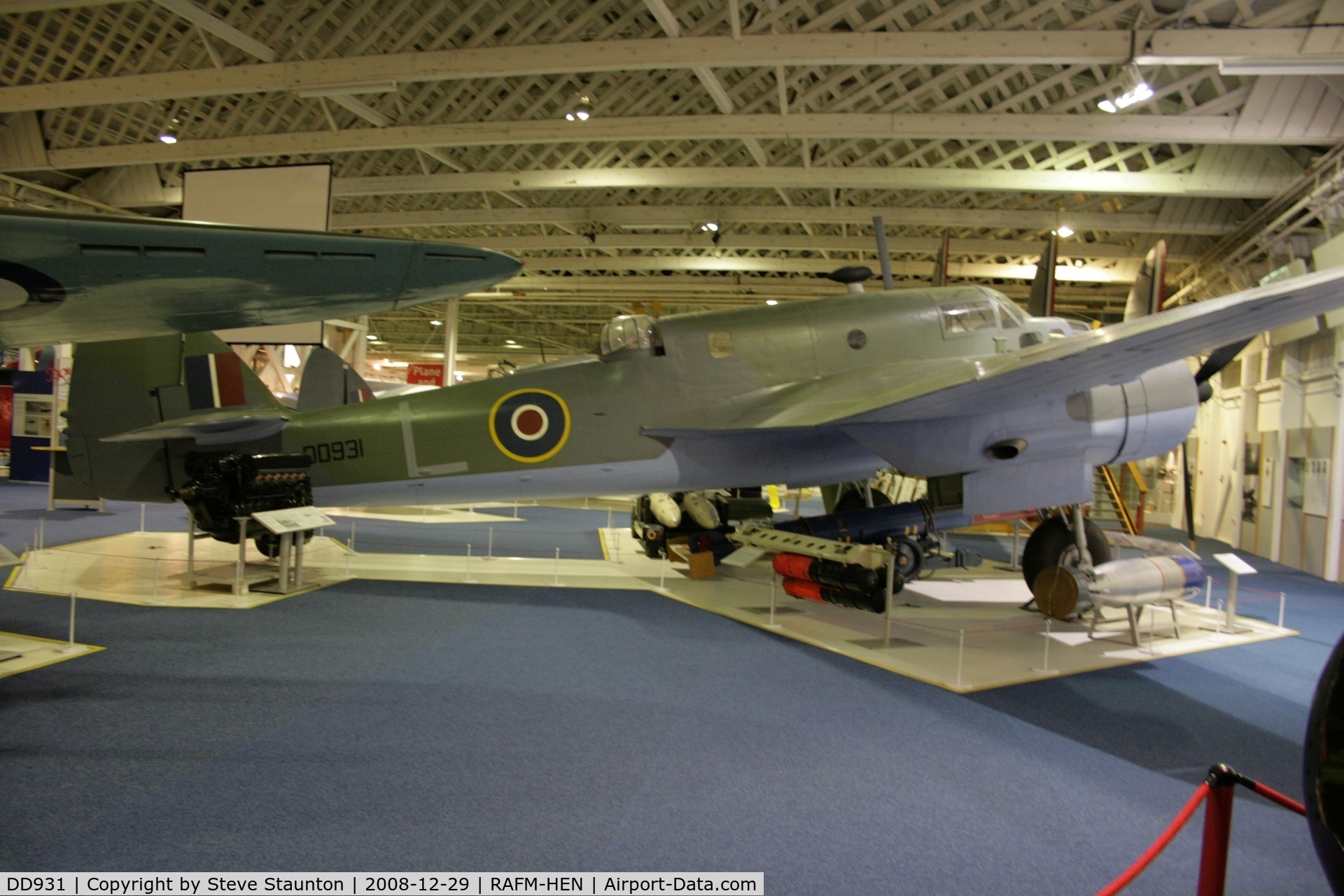 DD931, Bristol Beaufort VIII C/N Composite, Taken at the RAF Museum, Hendon. December 2008