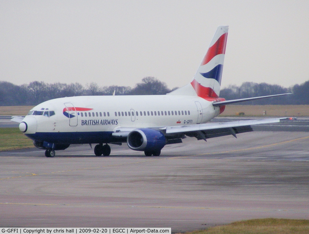 G-GFFI, 1995 Boeing 737-528 C/N 27425, British Airways