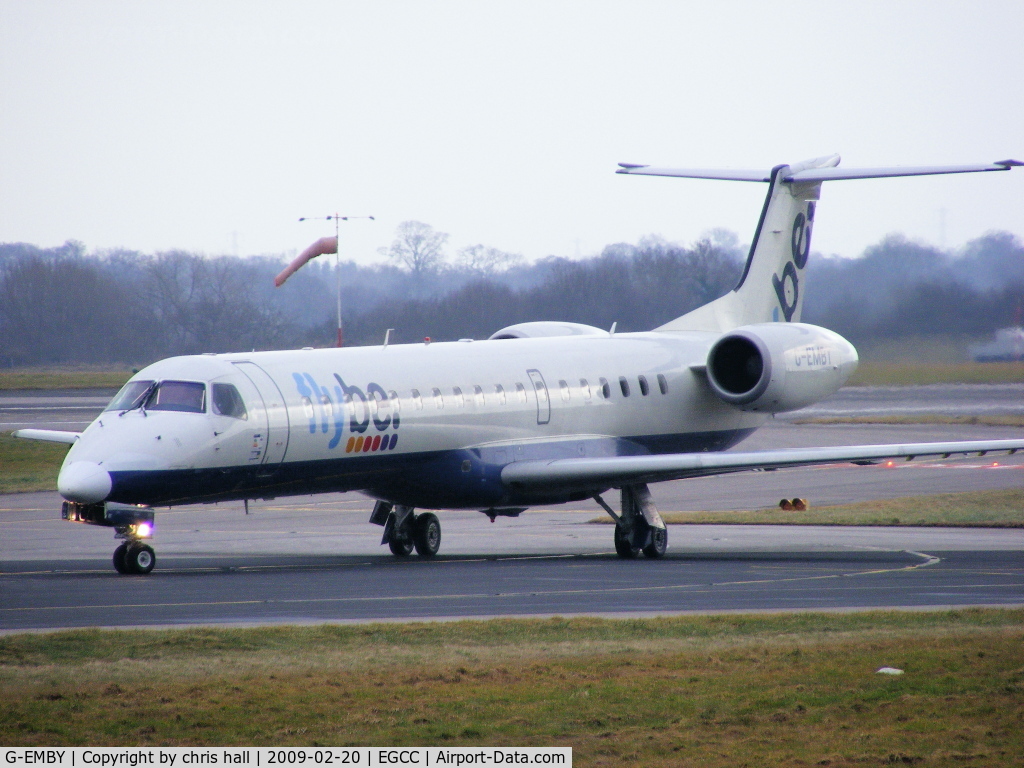 G-EMBY, 2002 Embraer EMB-145EU (ERJ-145EU) C/N 145617, flybe