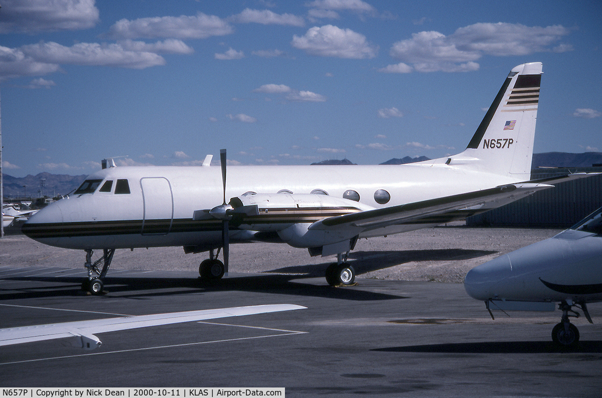 N657P, 1965 Grumman G159 Gulfstream I C/N 165, KLAS