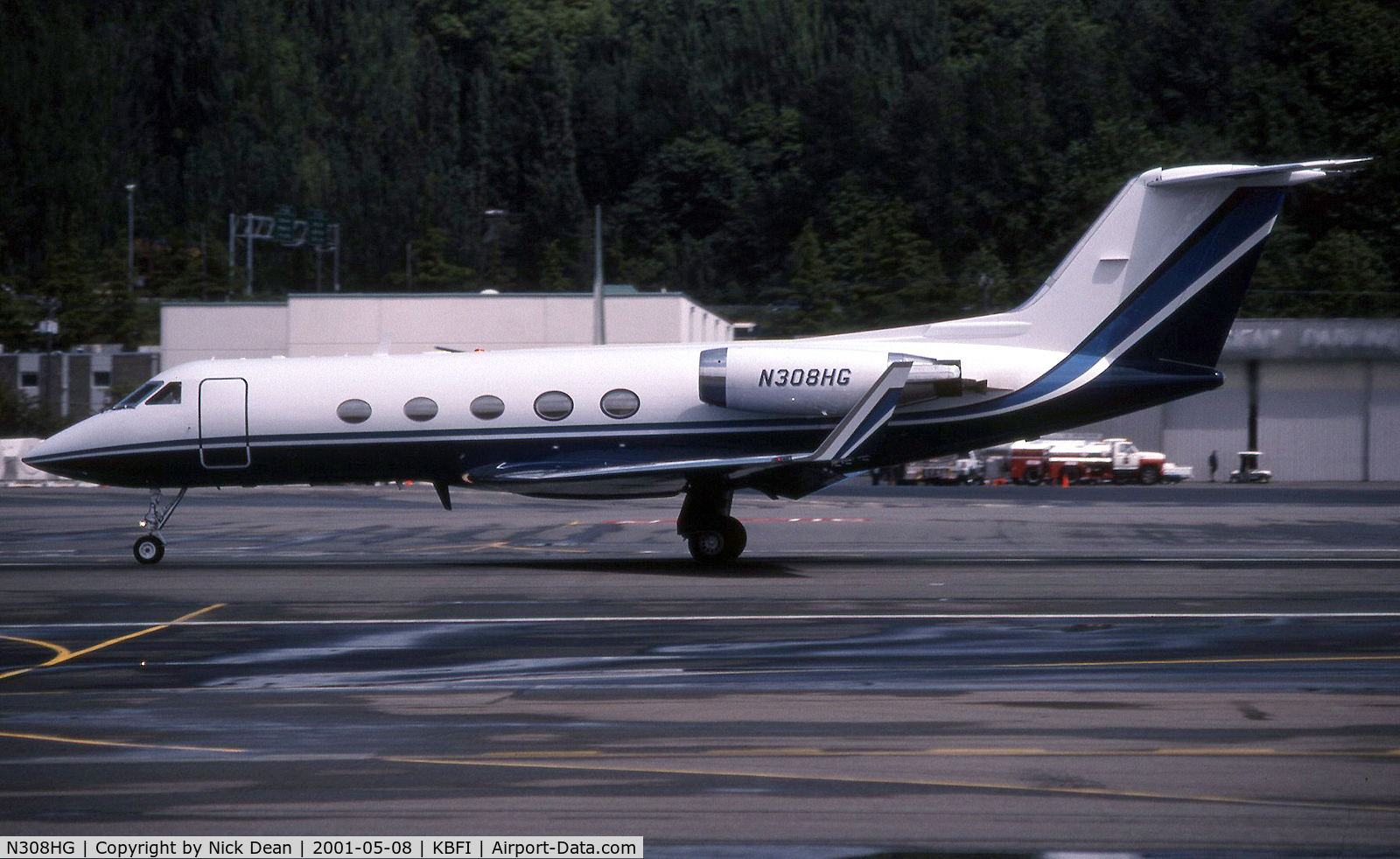 N308HG, 1981 Gulfstream American G-1159A Gulfstream III C/N 308, KBFI
