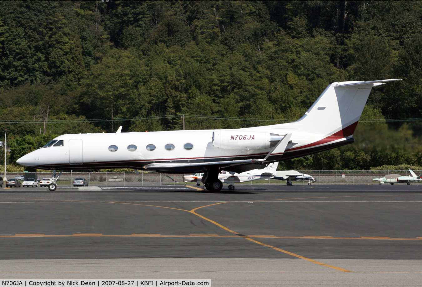 N706JA, 1981 Gulfstream American G-1159A Gulfstream III C/N 322, KBFI