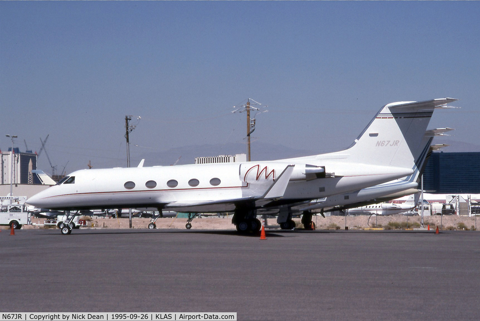 N67JR, 1981 Grumman G1159A Gulfstream III C/N 324, KLAS