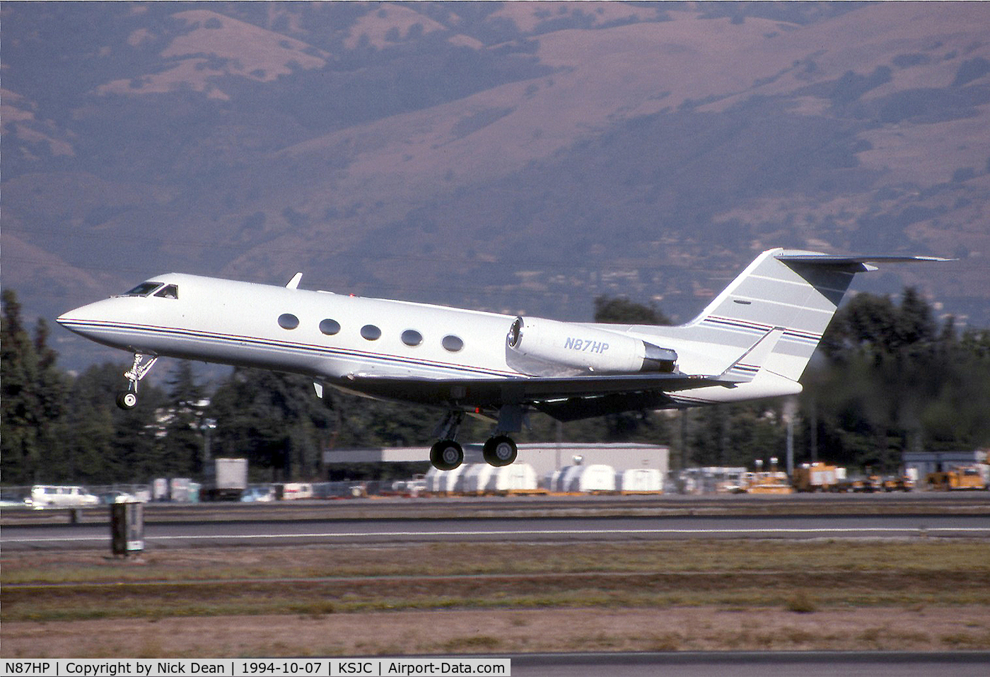 N87HP, 1981 Grumman G1159A Gulfstream III C/N 338, KSJC