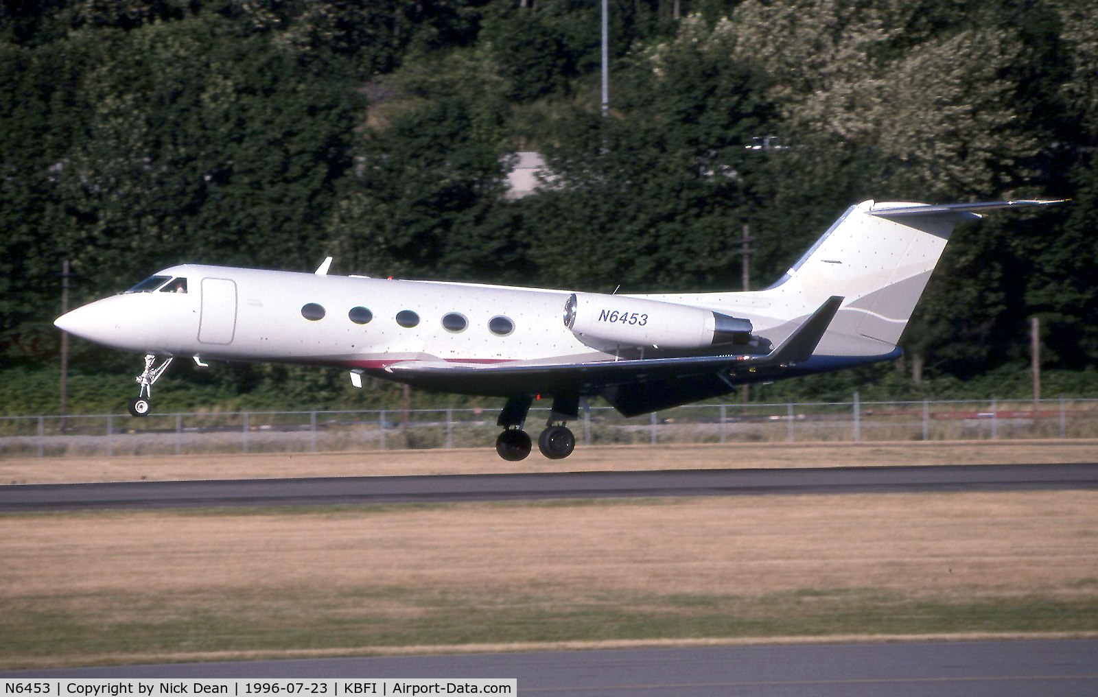 N6453, 1982 Grumman G1159A Gulfstream III C/N 349, KBFI