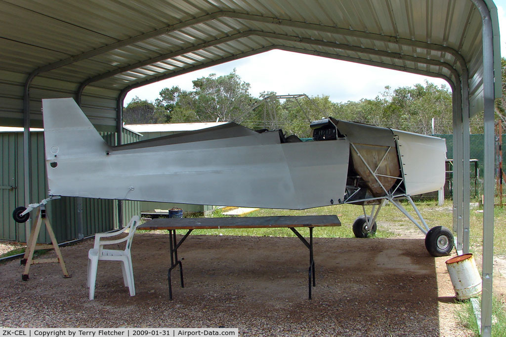 ZK-CEL, 1964 Piper PA-25-235 Pawnee C/N 25-2747, At the Queensland Air Museum, Caloundra, Australia - Piper Pawnee under Restoration