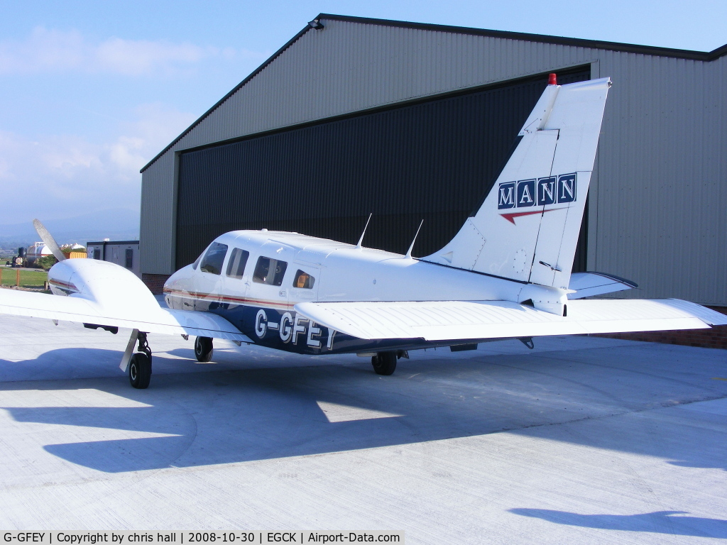 G-GFEY, 1978 Piper PA-34-200T Seneca II C/N 34-7870343, STEPTOE AND SON PROPERTIES LTD. Previous ID: D-GFEY