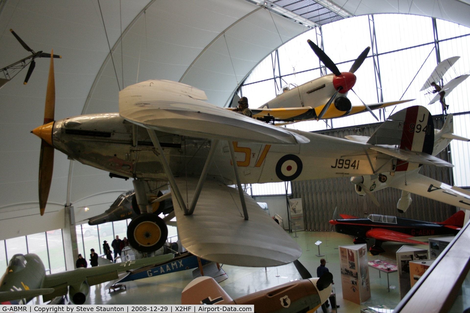 G-ABMR, 1931 Hawker Hart C/N HH1, Taken at the RAF Museum, Hendon. December 2008