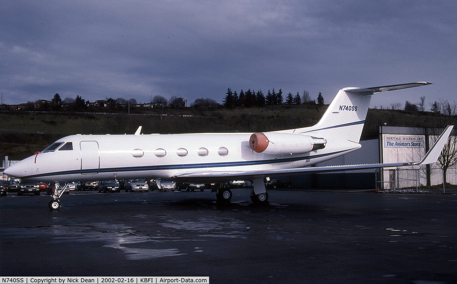 N740SS, 1982 Gulfstream American G-1159A Gulfstream III C/N 369, KBFI