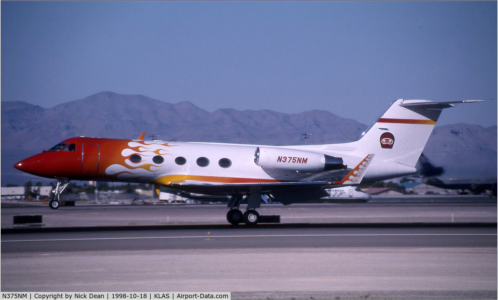 N375NM, 1982 Grumman G1159A Gulfstream III C/N 375, KLAS