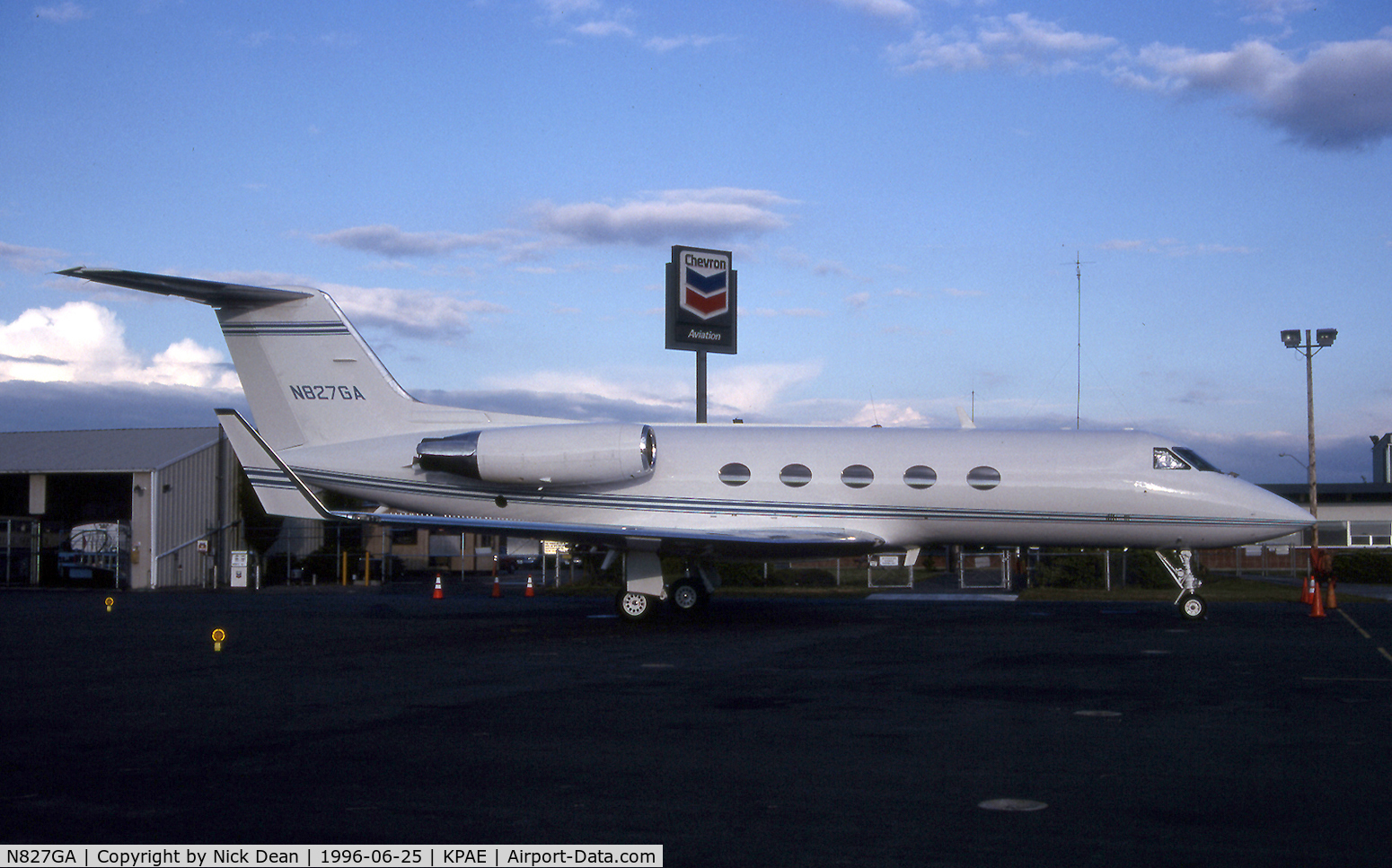 N827GA, 1983 Grumman G1159A Gulfstream III C/N 398, KPAE