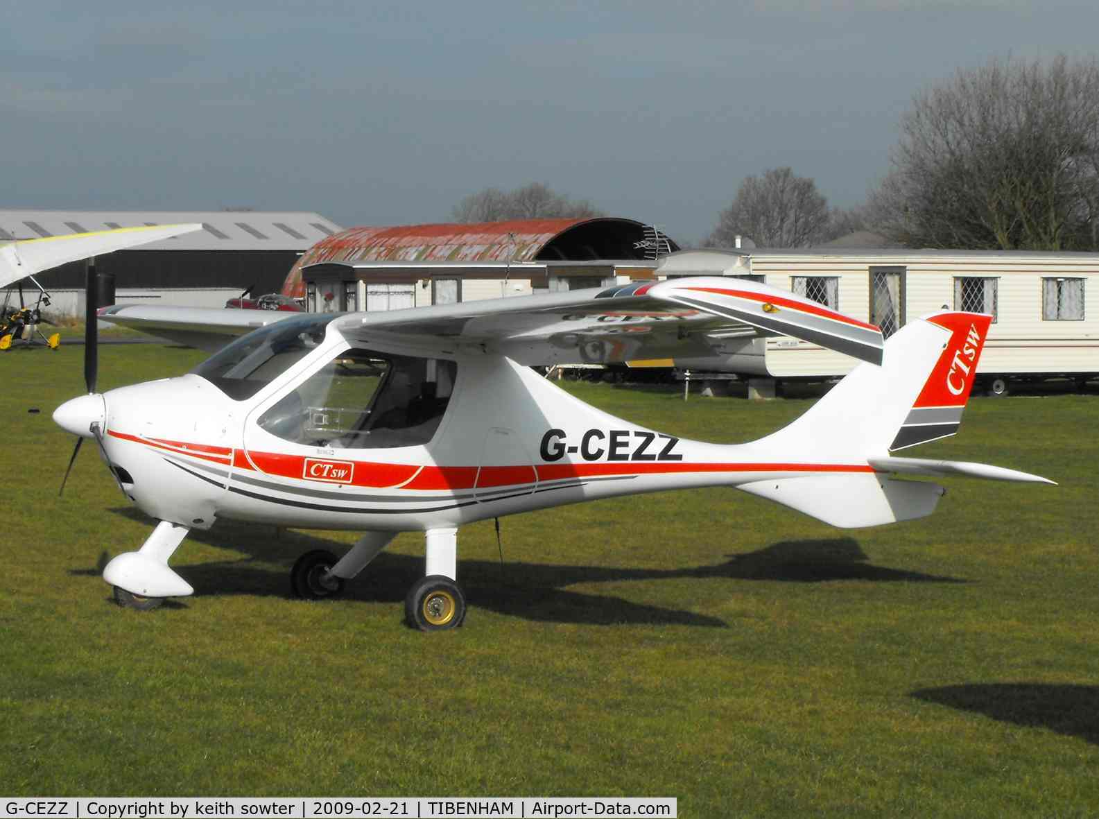 G-CEZZ, 2007 Flight Design CTSW C/N 8326, Visitor