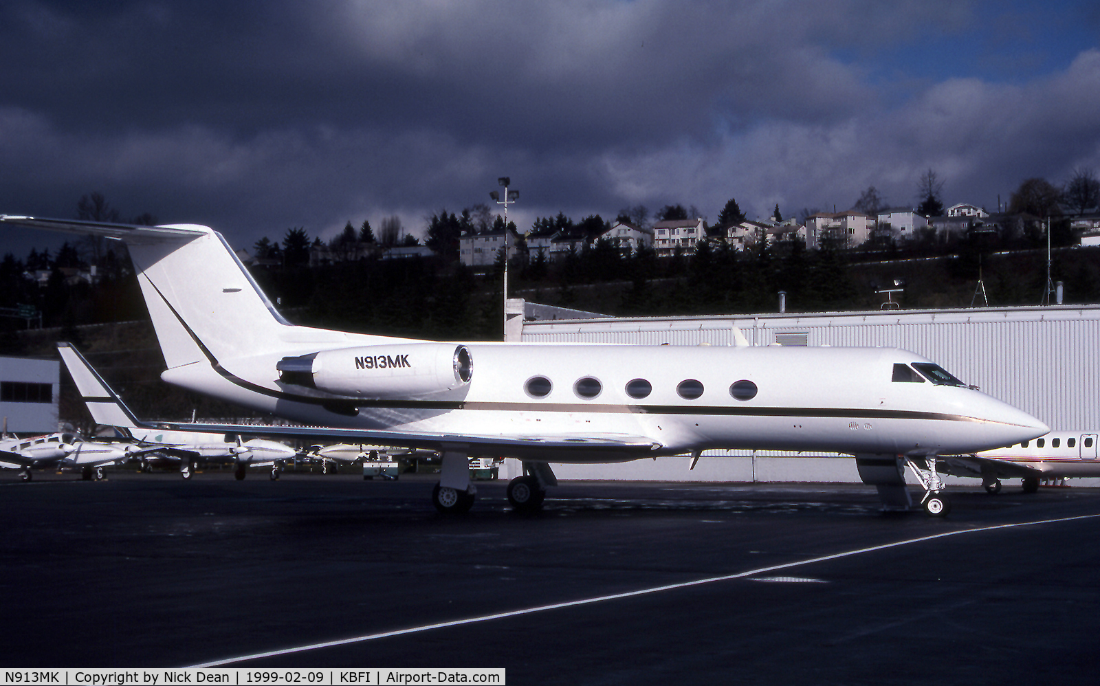 N913MK, 1983 Grumman G1159A Gulfstream III C/N 407, KBFI