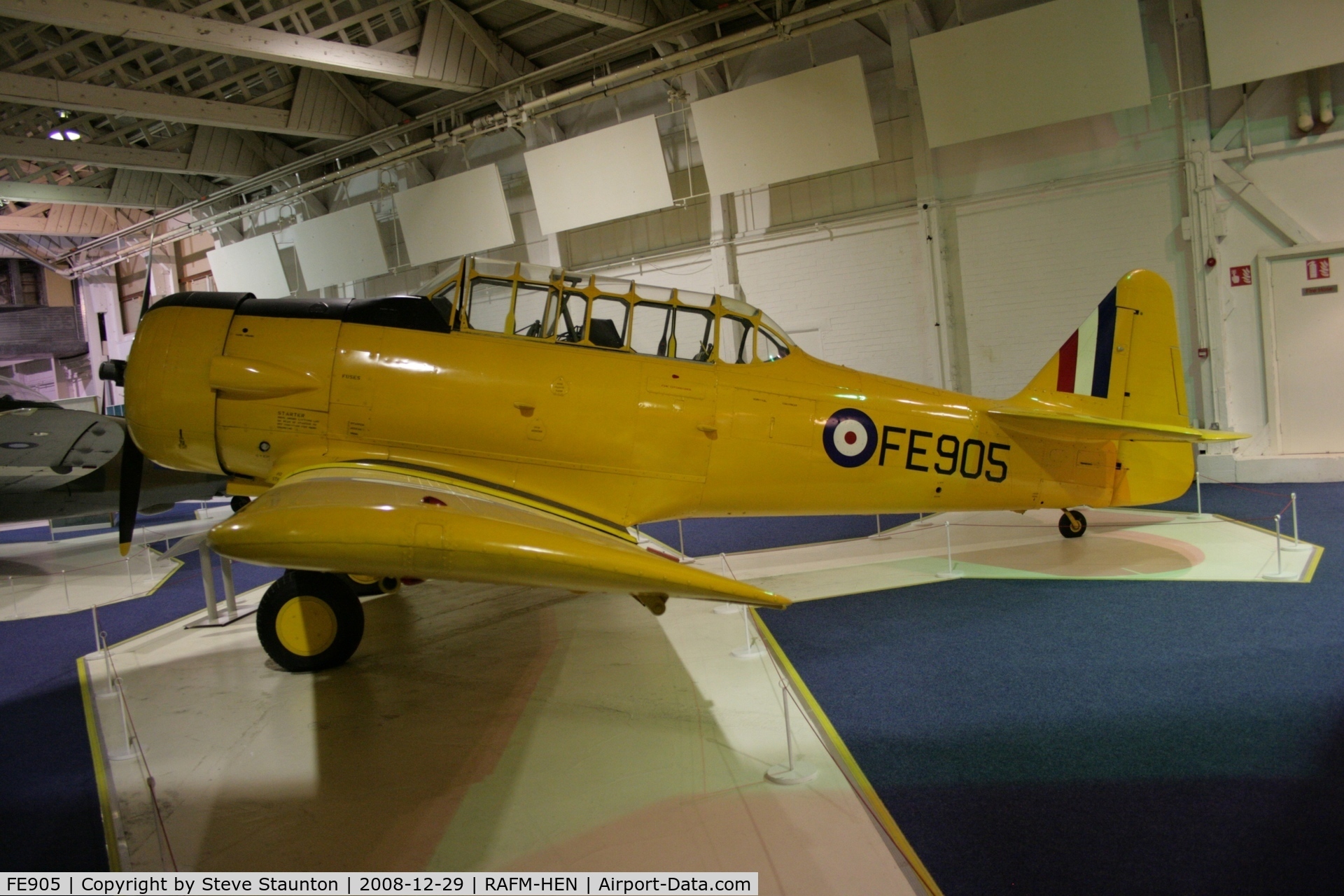 FE905, Noorduyn AT-16 Harvard IIB C/N 14-639, Taken at the RAF Museum, Hendon. December 2008