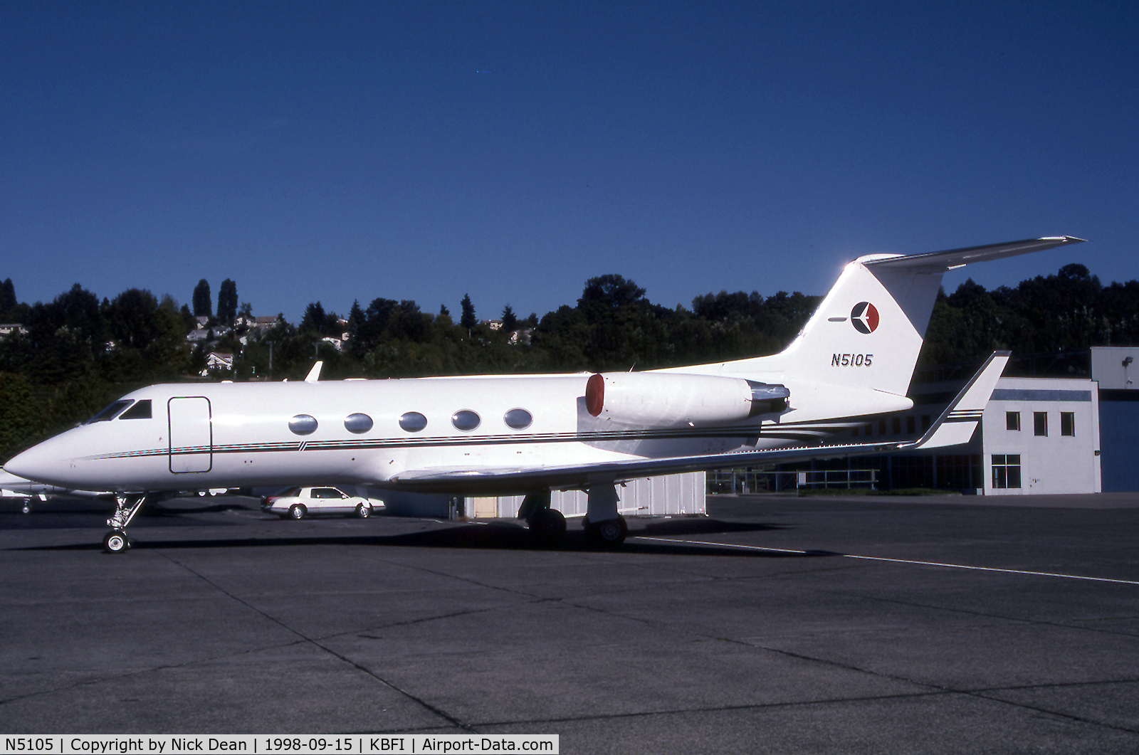N5105, 1984 Grumman G1159A Gulfstream III C/N 445, KBFI