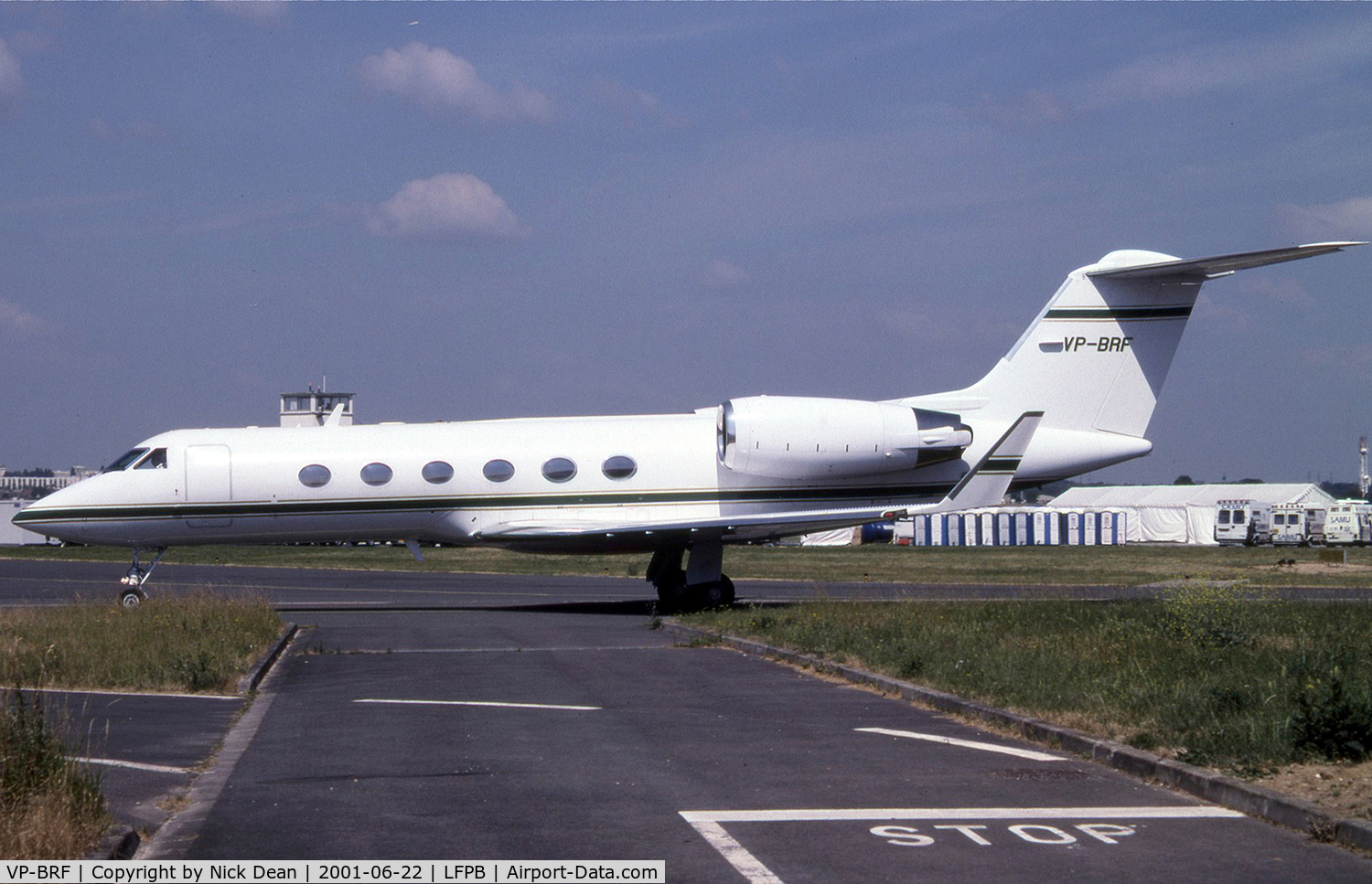 VP-BRF, 1987 Gulfstream Aerospace Gulfstream IV C/N 1015, Paris Le Bourget