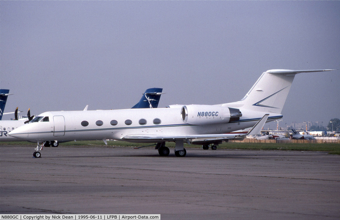 N880GC, Gulfstream Aerospace G-IV C/N 1016, Paris Le Bourget