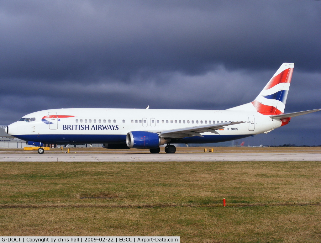 G-DOCT, 1992 Boeing 737-436 C/N 25853, British Airways
