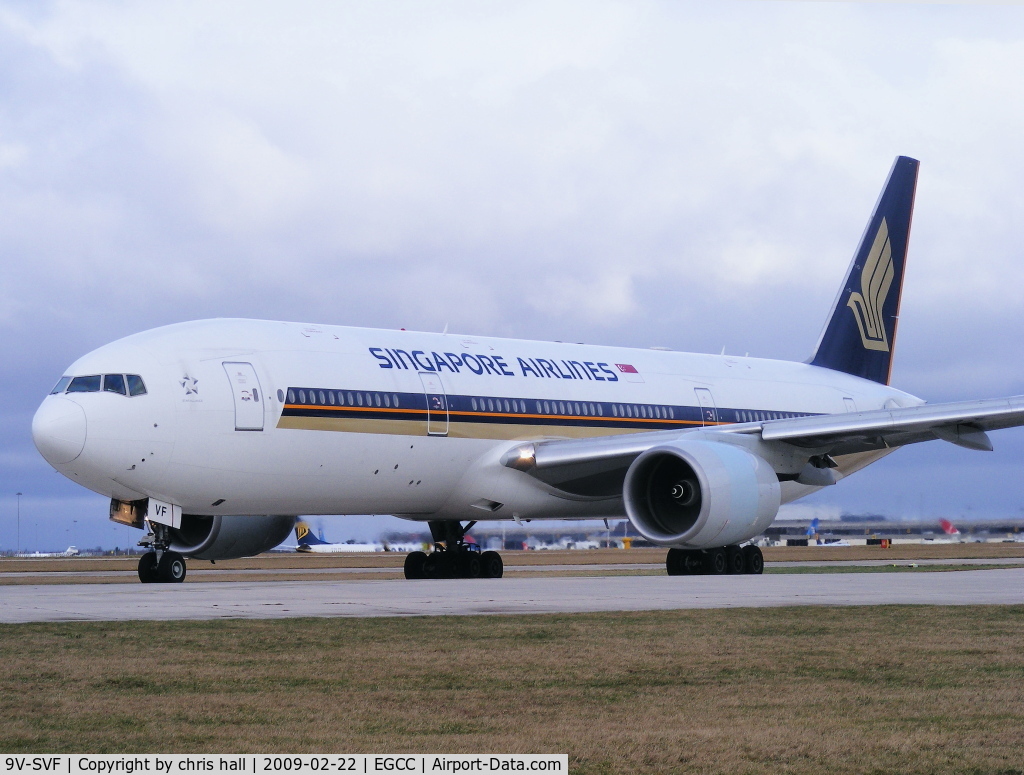 9V-SVF, 2001 Boeing 777-212/ER C/N 30871, Singapore Airlines
