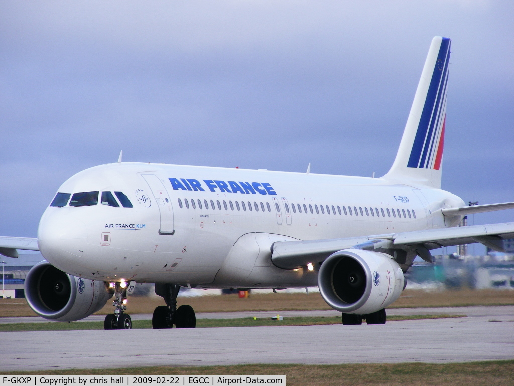 F-GKXP, 2008 Airbus A320-214 C/N 3470, Air France