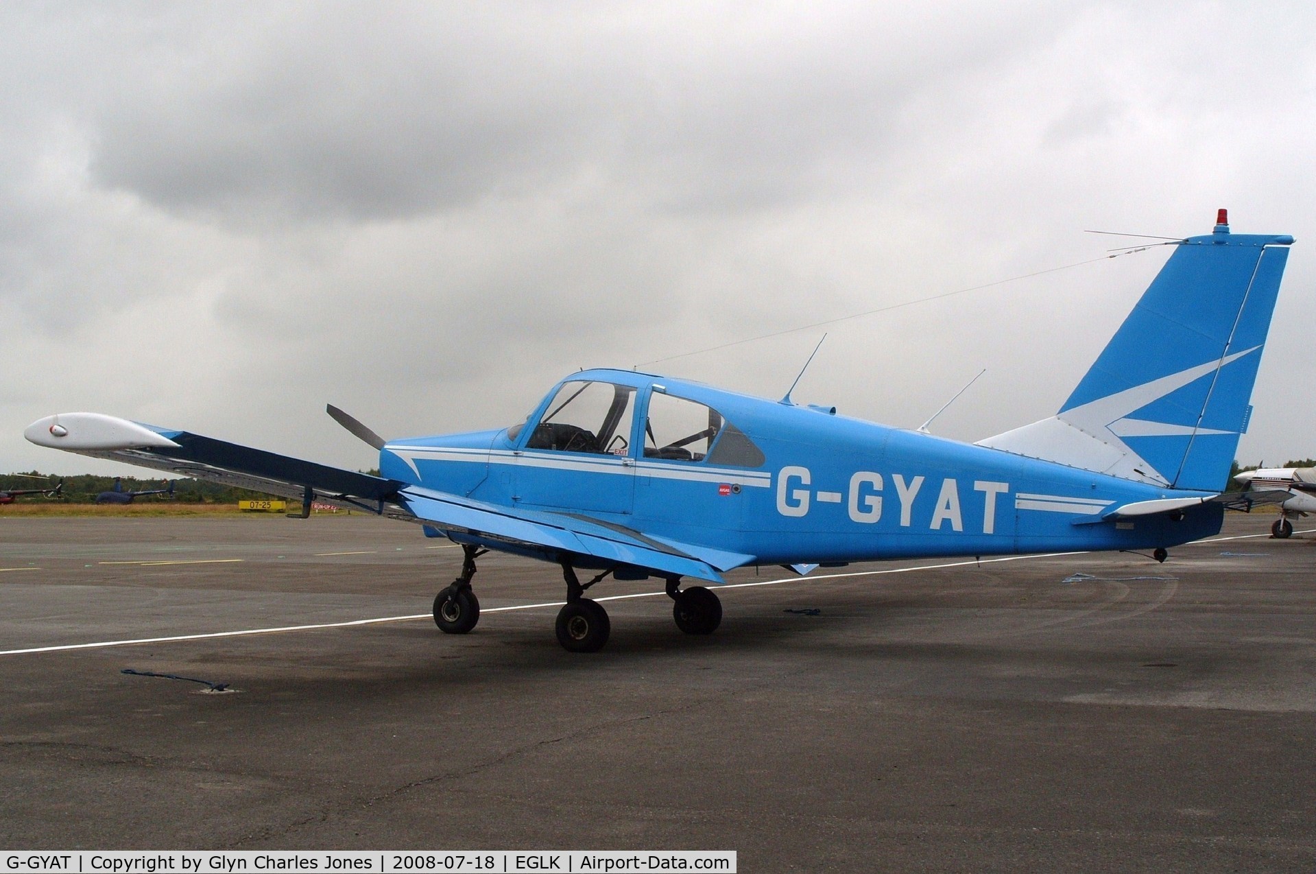 G-GYAT, 1966 Gardan GY-80-180 Horizon C/N 136, Previously D-EAZZ. Owned by Rochester GYAT Flying Group.