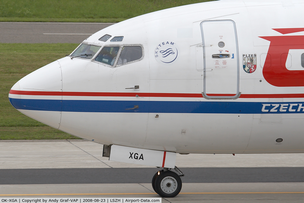 OK-XGA, 1992 Boeing 737-55S C/N 26539, CSA 737-500