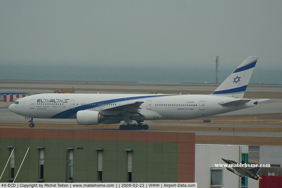 4X-ECD, 2002 Boeing 777-258/ER C/N 33169, El Al