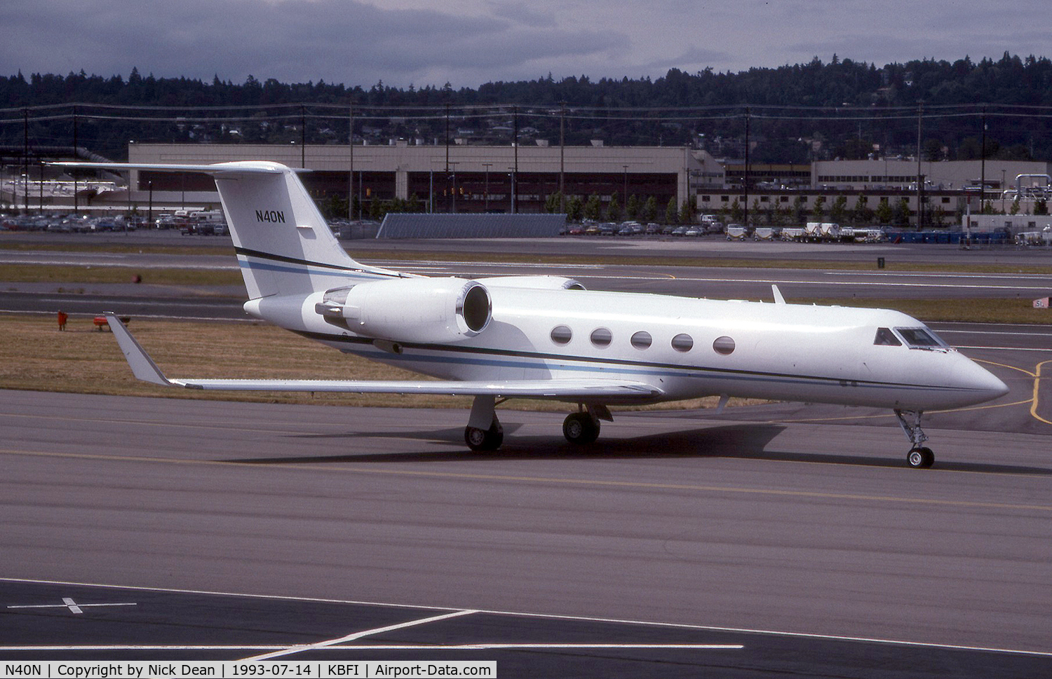 N40N, 1989 Gulfstream Aerospace Gulfstream IV C/N 1122, KBFI