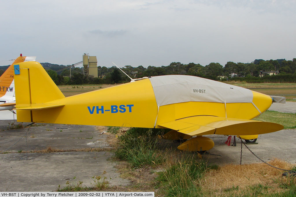 VH-BST, 2007 Sonex Sonex C/N 181, parked at Tyabb (Mornington Peninsula) , Victoria