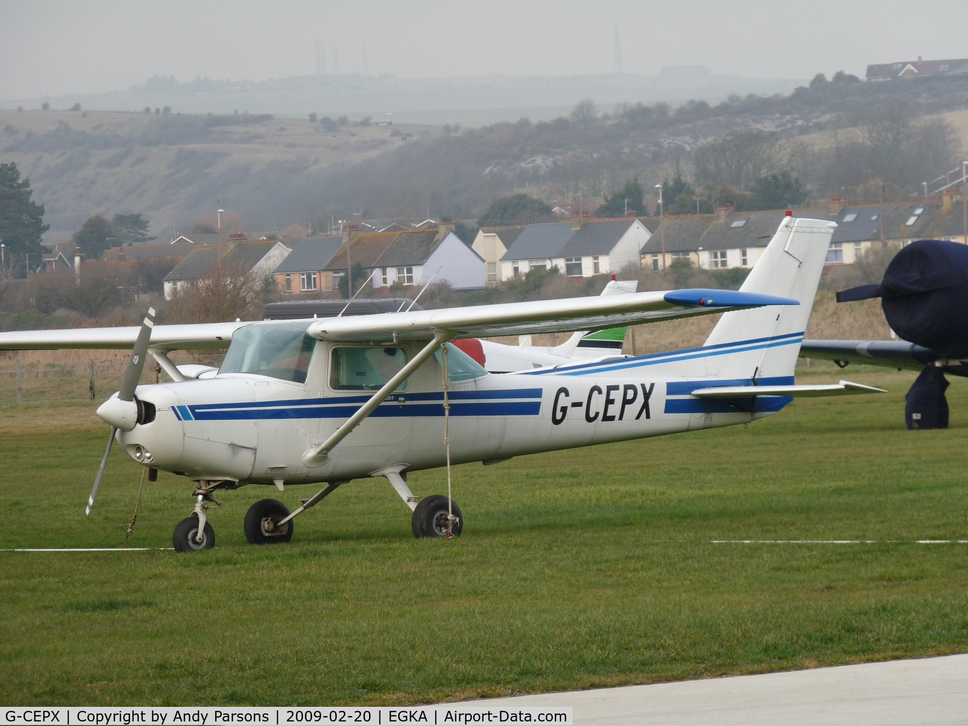 G-CEPX, 1983 Cessna 152 C/N 152-85792, G-CEPX at Shoreham