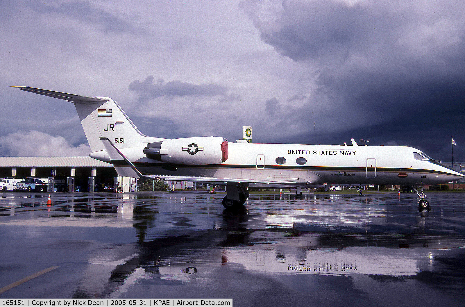 165151, 1992 Gulfstream Aerospace C-20G (Gulfstream IV) C/N 1199, KPAE